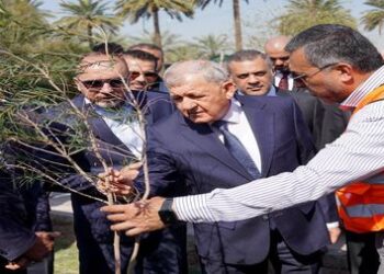 إطلاق حملة تشجير في بغداد برعاية رئيس الجمهورية