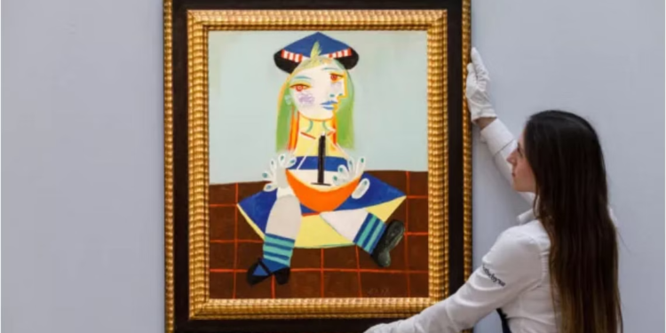 بيع لوحة رسمها بيكاسو لابنته بأكثر من 21 مليون دولار