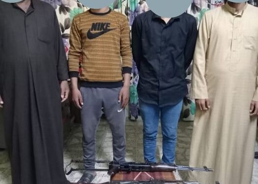 القبض على متهمين في واسط قاموا بإطلاق العيارات النارية على دار أحد المواطنين