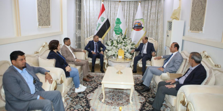 نقيب الصحفيين يستقبــل النائبان محمد فاضل الدليمي و محمود العبيدي