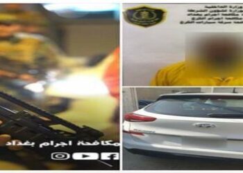 القبض على عدد من المتهمين بقضايا جنائية مختلفة في بغداد و الكشف عن جريمة سرقة