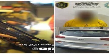 القبض على عدد من المتهمين بقضايا جنائية مختلفة في بغداد و الكشف عن جريمة سرقة