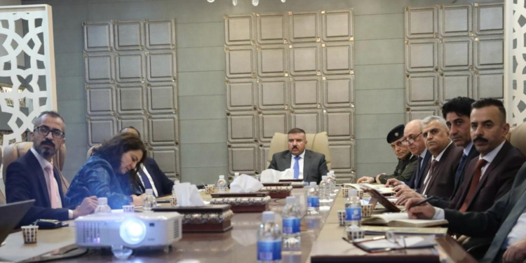 وزير الداخلية يلتقي ممثلي مكتب الأمم المتحدة المعني بالمخدرات والجريمة