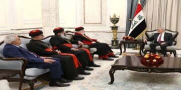 رئيس الجمهورية يستقبل بطريرك كنيسة المشرق الآشورية في العراق والعالم