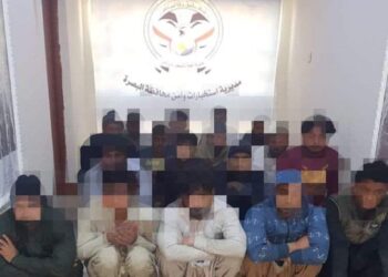 ضبط (17 متسللاً) من جنسيات اجنبية في البصرة