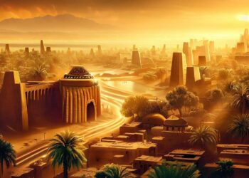 صور لـمدينة بابل مرسومة بالذكاء الاصطناعي