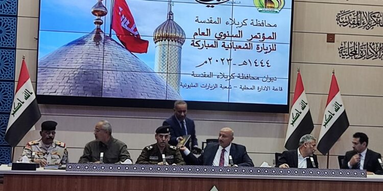 الاعلان عن تفاصيل الخطة الخاصة بزيارة النصف من شعبان في كربلاء