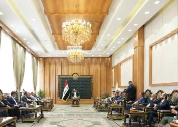 الحلبوسي يصل إلى مبنى محافظة كربلاء