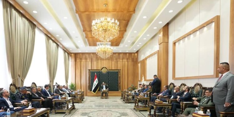 الحلبوسي يصل إلى مبنى محافظة كربلاء