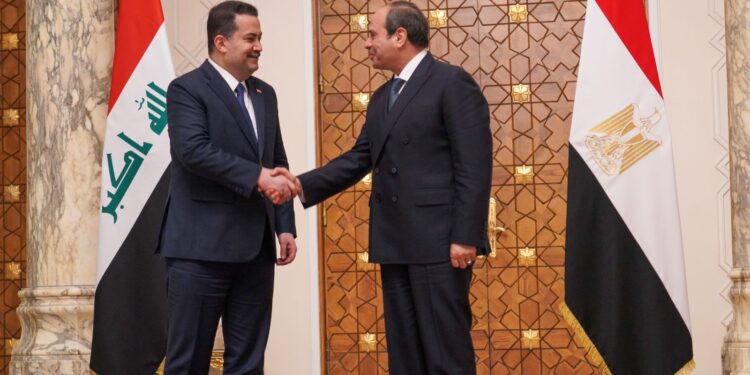 السوداني يلتقي السيسي في القاهرة