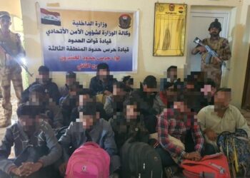 ضبط 26 متسللا حاولوا اجتياز الحدود في واسط