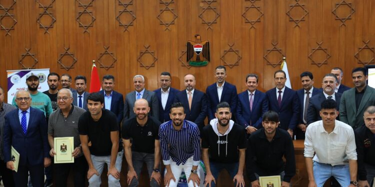 الاعلان عن توزيع قطع الأراضي للاعبي وأعضاء المنتخب الوطني