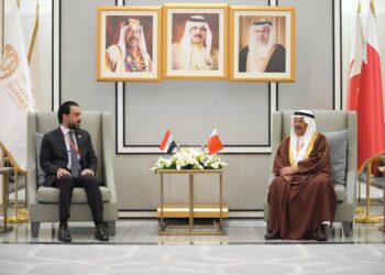 رئيس مجلس النواب يلتقي رئيس مجلس الشورى البحريني