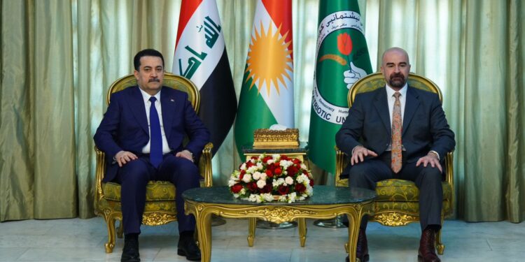 السوداني وطالباني يؤكدان على “أهمية تدعيم التفاهمات السياسية”