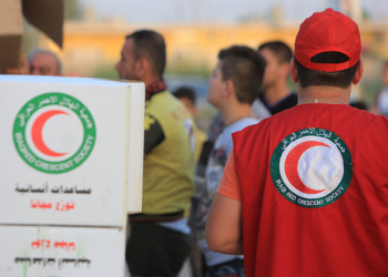 إرسال 350 طنا من المساعدات إلى سوريا