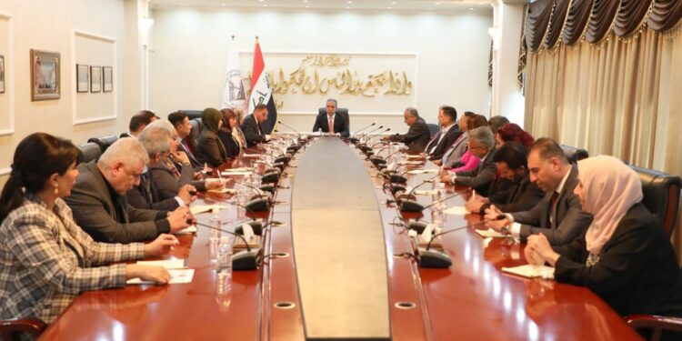 رئيس مجلس القضاء يستقبل نخبة من الصحفيين العراقيين