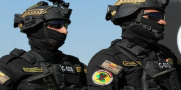 الزي الأسود خاص بجهاز مكافحة الإرهاب فقط
