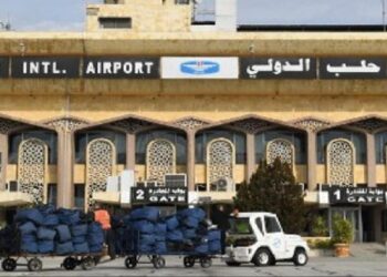 تعرض مطار حلب لقصف إسرائيلي