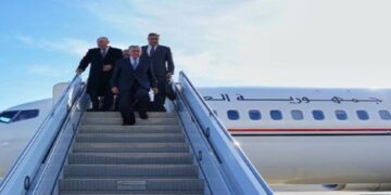 رئيس الجمهورية يصل الى نيويورك