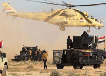 بالفيديو .. طيران الجيش يستهدف مضافة لداعش في نينوى