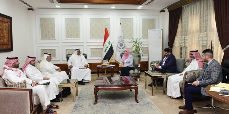 طيف سامي تستقبل وفد وزارة الاستثمار السعودية