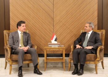 فائق زيدان يستقبـــل نيجرفان بارزاني