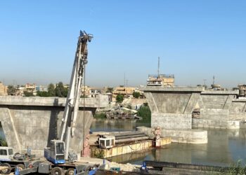 إنجاز 75% من مشروع جسر الكريعات للمشاة في بغداد