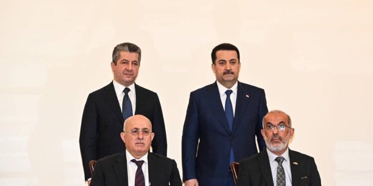 بغداد واربيل (توقعان اتفاقية) بشأن تصدير نفط كوردستان