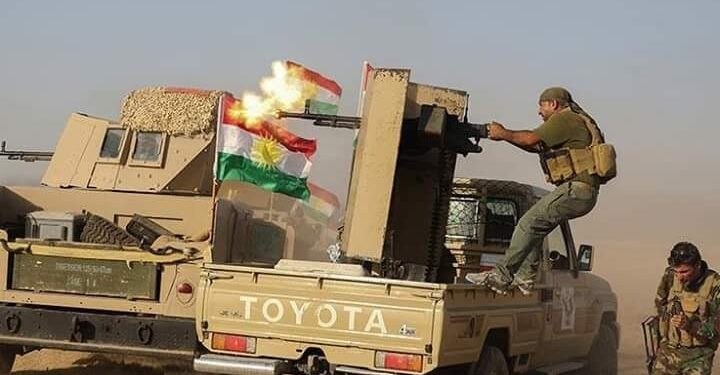 قوات البيشمركة تعلن عن “صد هجوم لمسلحي داعش” قرب إقليم كوردستان