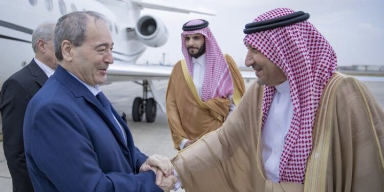 وزير الخارجية السوري يصل السعودية
