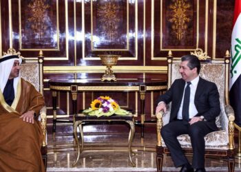 مسرور بارزاني يستقبـــل وفداً إماراتياً برئاسة مساعد وزير شؤون مجلس الوزراء