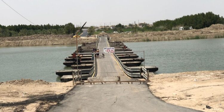 الناصرية .. انهيار جسر قبل افتتاحه