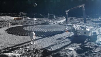شركة أمريكية تستعد للبناء على سطح القمر