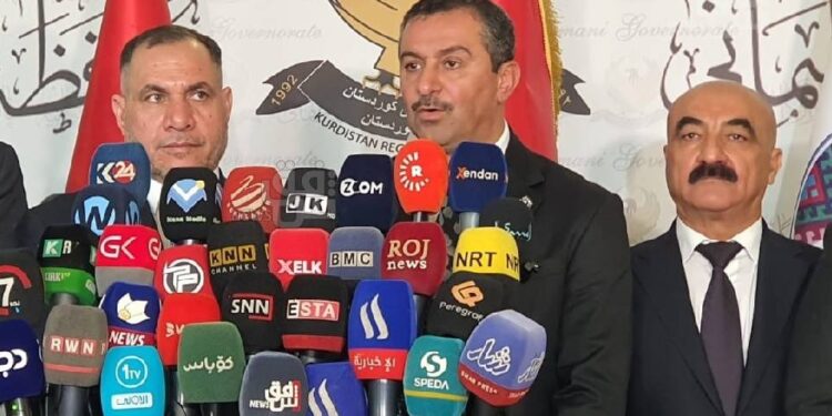 الاعلان عن جمع “معلومات كافية” بخصوص استهداف مطار السليمانية