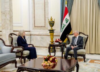 الرئيس رشيد يستقبل السفيرة الأميركية