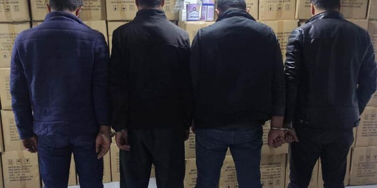 القبض على (عصابة تهريب حبوب) من 4 اشخاص في السليمانية