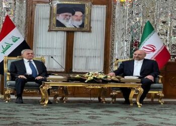 رئيس الجمهورية يلتقي رئيس مجلس الشورى الايراني
