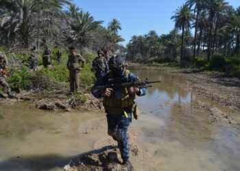 تنفيذ عمليات امنية في ديالى من قبل الشرطة الاتحادية