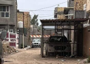 بالصور اغـــلاق مبنى فندق ايل للسقوط قرب ضريح الإمام العباس (عليه السلام)