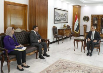 رئيس مجلس القضاء الأعلى يستقبل محافظ البنك المركزي