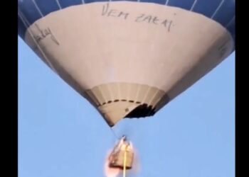 مصرع شخصين نتيجة “أحتراق منطاد” في المكسيك