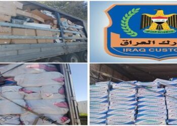 ضبط 11 شاحنة مخالفة بكمرك المنطقة الوسطى