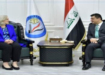 وزير العدل يستقبل السفيرة الاميركية