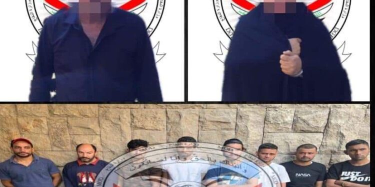 بغداد .. تفكيك شبكة متخصصة بـ(الاتجار بالبشر) وضبط 15مخالفاً لشروط الإقامة من جنسيات أجنبية