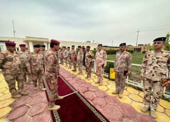 وفد امني برئاسة يارالله يصل الى صلاح الدين