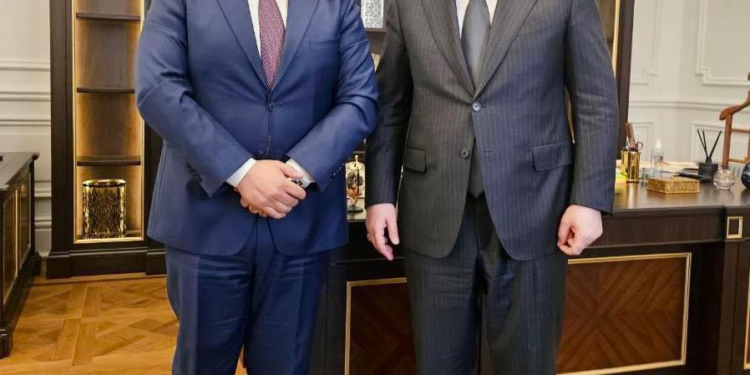 السوداني يستضيف عضو لجنة الامن والدفاع النائب خالد سلطان هاشم