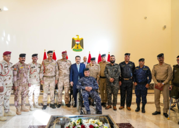 السوداني يستقبل مجموعة من الجرحى العسكريين