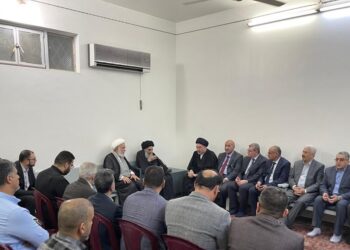 أطباء النجف في زيارة الى المرجع الاعلى السيد علي السيستاني