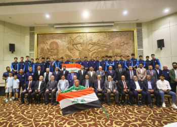 المجلس الاقتصادي العراقي يكرم منتخب الشباب