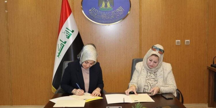أمانة مجلس الوزراء توقع آلية تعاون مع الاتحاد العربي للمرأة المتخصصة